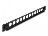 Delock 19 D-Typ Patchpanel 12 Port Werkzeugfrei Schwarz