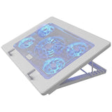 Base De Refrigeracion Para Portátiles Mars Gaming Mnbc2 5 Ventiladores Ultra Silenciosos Hasta 17.3"