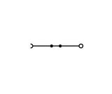 Wago 2010-7114 1-Leiter-N-Trennklemme,10 Mm,Push-In Cage Clamp ,Blau