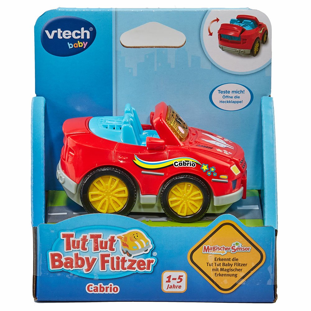 Vtech Tut Tut Baby Flitzer - Cabrio, Vehículo De Juguete   80-569604
