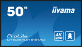 Iiyama 50 Lcd 4k Black Lh5054uhs-B1ag