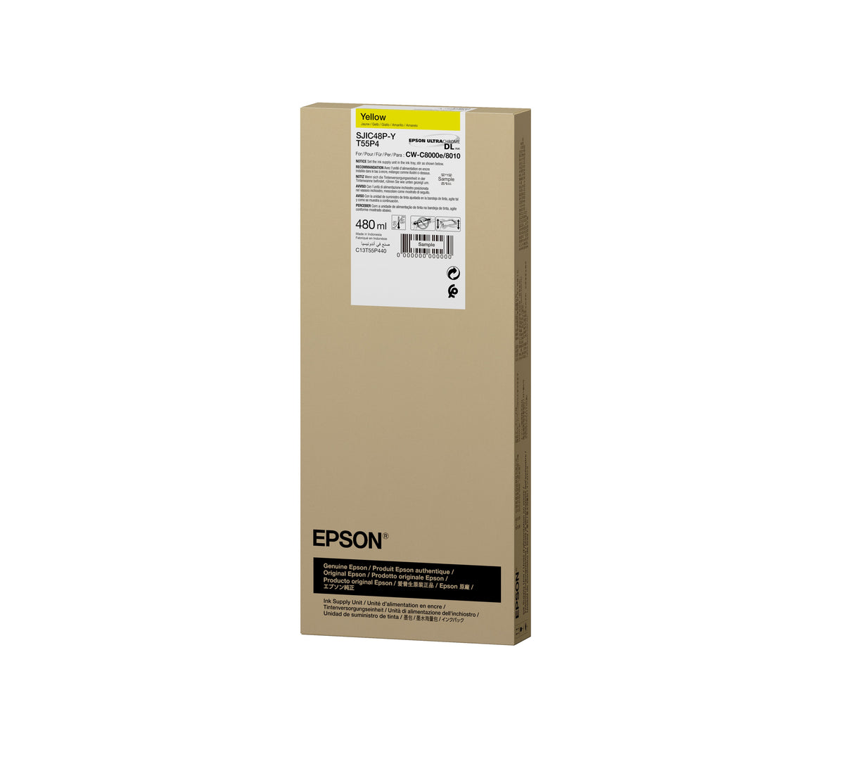 EAN 8715946728612 - Epson SJIC48P-Y cartucho de tinta 1 pieza(s) Original Amarillo imagen 2