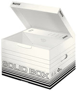 Solid M Archivboxen 32,5 X 36,0 X 27,0 Cm Blanco