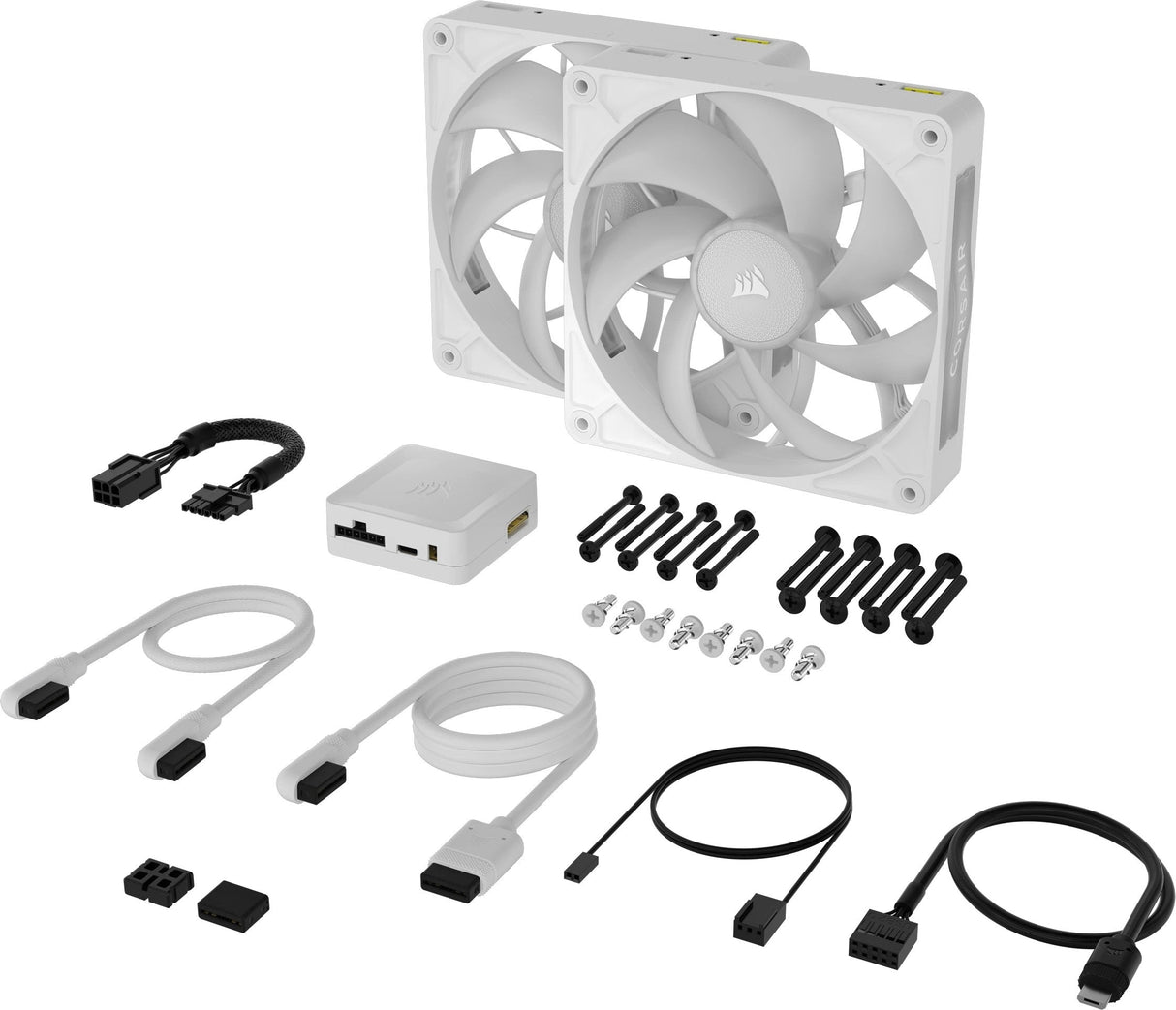 Ventilador Corsair Icue Link Rx140 Max Rgb 14 Cm Blanco 2 Pieza(S)