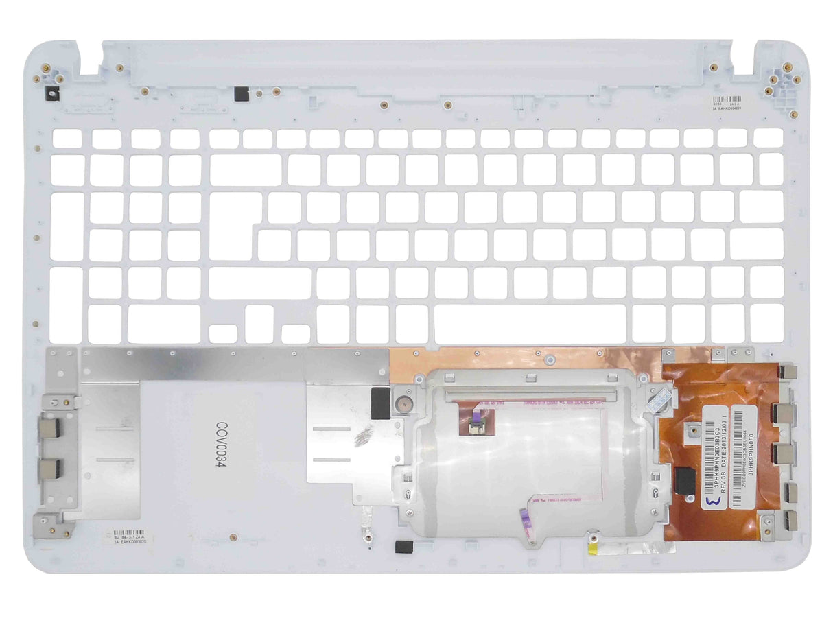 Carcasa Superior Teclado Para Portátil Sony Vaio Svf152 Series Blanco Intro Grande