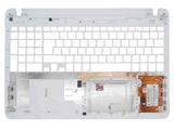 Carcasa Superior Teclado Para Portátil Sony Vaio Svf152 Series Blanco Intro Grande