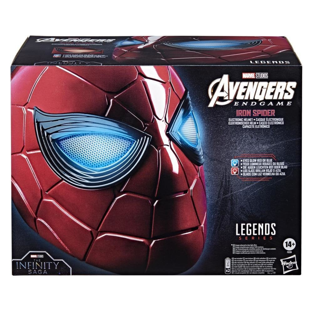 Replica Casco Iron Spider Vengadores Avengers Marvel Legends
