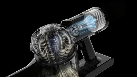 EAN 5025155118696 - Dyson 586120-01 aspiradora de mano Gris, Rojo, Violeta Sin bolsa imagen 9