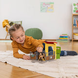 Figura Schleich Farm World Caja De Pony Con Caballo Islandés, 42609