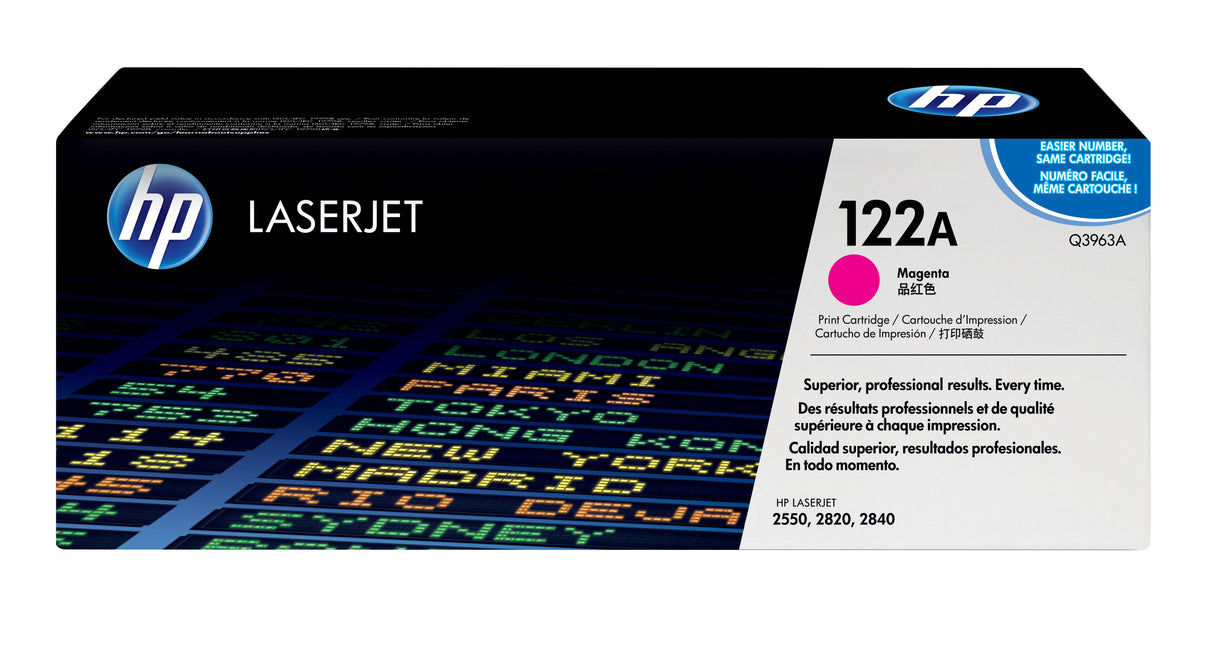 EAN 0829160069371 - HP 122A Magenta Original LaserJet Toner Cartridge cartucho de tóner 1 pieza(s) imagen 1