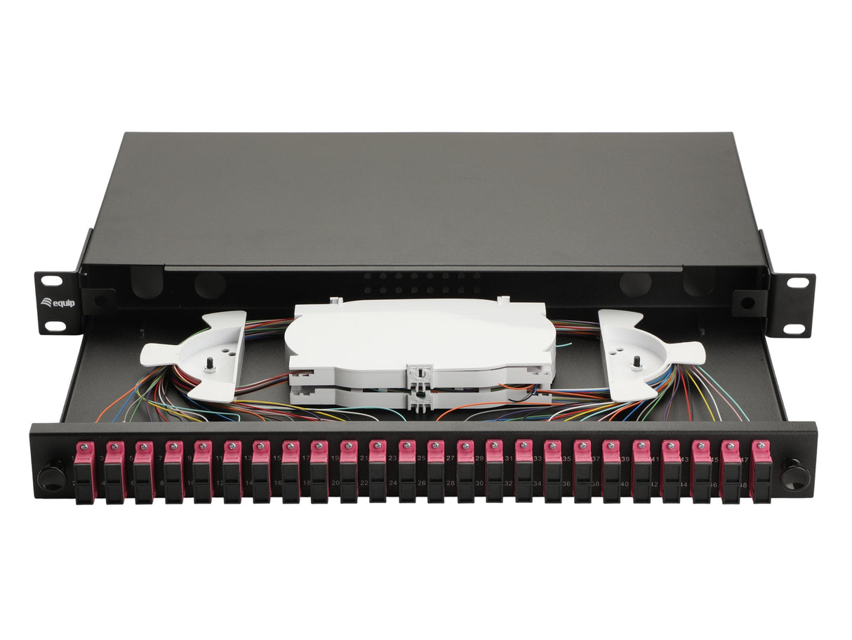 Equip Lwl-Spleisskamen 24-Port Sc-Duplex Om4 1u Komplett Sw