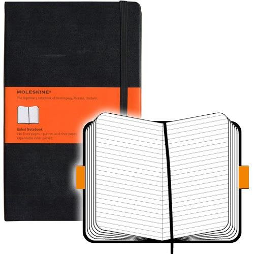 Moleskine Classic Cuaderno Y Block Negro A5 240 Hojas