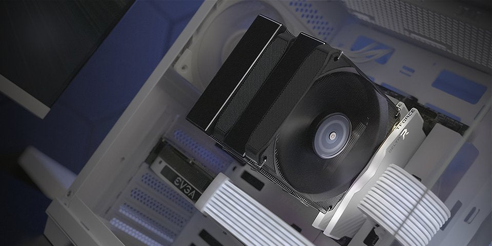 Ventilador Universal A-Rgb Mcpu-Xu6 Negro Mars Gaming Intel Lga 2066 /2011 /1700 /1200 /1156 /1155 /1151 /1150 /1366 / Amd Am5 /Am4 /Am3+ /Am3 /Am2+ /Am2 /Fm2/ Fm1/ 6 Heatpipes Por Radiador/ Tdp Hasta 350w