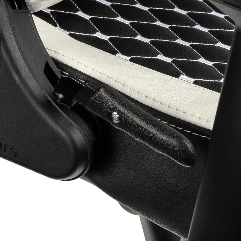 Noblechairs Epic Echtleder Gaming Silla - Negro Blanco Rojo
