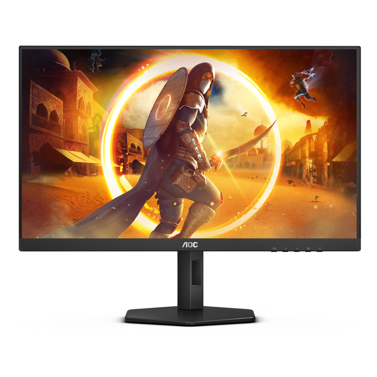 Monitor Aoc 27" Q27g4xn Gaming Negro (Mate)/Gris, Qhd, Fast Va, Adaptive-Sync, Panel De 180hz Q27g4xn