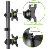 Techly Ica-Lcd 2520v Soporte De Mesa Para Pantalla Plana 68,6 Cm (27") Independiente Negro