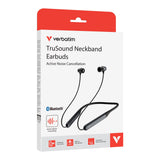 Trusound Anc Neckband  Earbuds, Black
