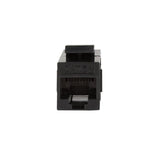 Acoplamiento Keystone Logilink 2x Rj45 Utp, Cat.5e, Negro