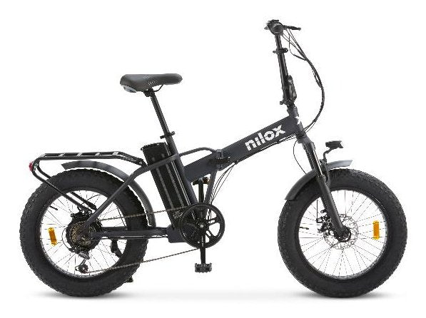 Bicicleta Nilox X8 Pro Acero 50,8 Cm (20") 29 Kg Negro