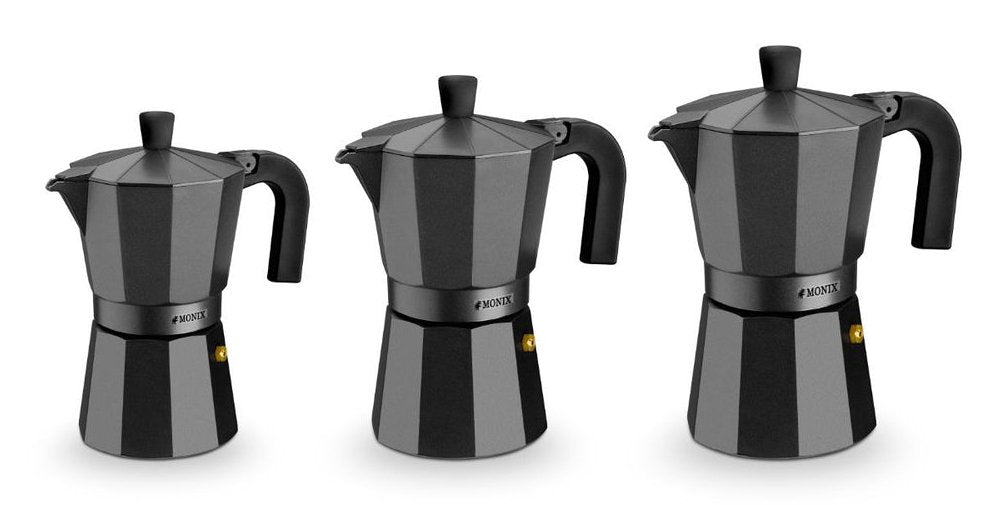 EAN 8435092408137 - Monix Vitro-Noir Cafetera italiana Negro imagen 2