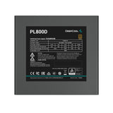 Fuente De Alimentación  Deepcool R-Pl800d-Fc0b-Eu De Pc 800 Vatios Negro