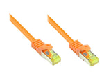 Goodconnections Rj45 Cable De Red Mit Cat. 7 Rohcable Und Rastnasenschutz (), S Ftp, Pimf, Halogenfrei, 500mhz, Ofc, Naranja, 20m,