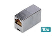 EAN 4016032495055 - Digitus DN-93901-10 cambiador de género para cable RJ-45 Plata imagen 1