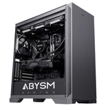 Abysm Gaming Danube Mura Pro Caja Torre Atx, Eatx, Itx, Micro Atx - 3.5" Y 2.5" - Usb-C 3.2, Usb-A 3.2 Y Audio - Soporta Refrigeracion Liquida