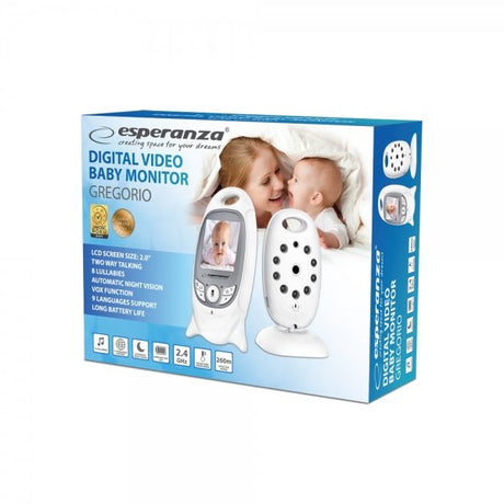 EAN 5901299955178 - Esperanza EHM001 video-monitor para bebés 260 m Blanco imagen 2