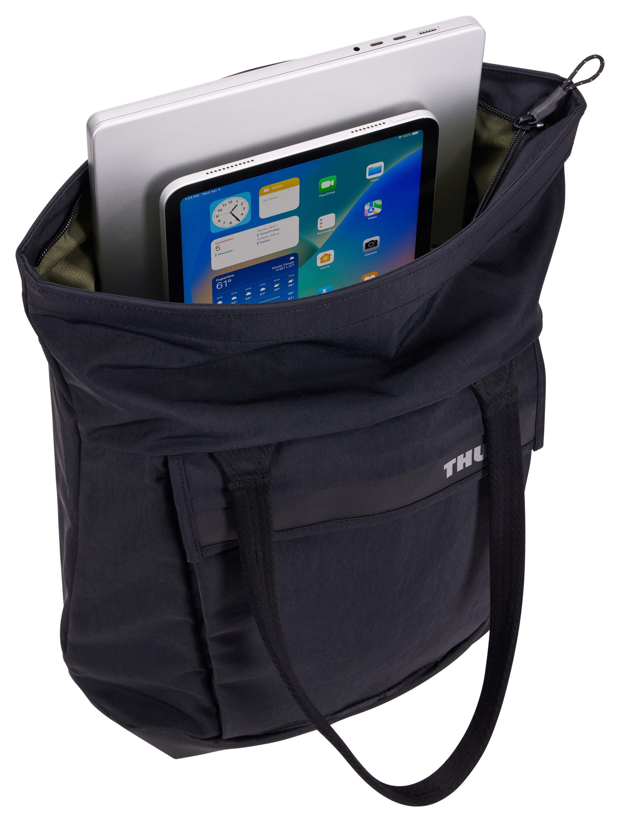 Thule Paramount Paratb3116 Black Poliéster Negro Unisex Bolso Grande