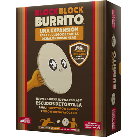 EAN 810083044439 - Asmodee Exploding Kittens EKITTB03ES juego de tablero Block Block Burrito 15 min Juego De Cartas Partido imagen 1