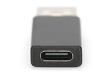 EAN 4016032467410 - Digitus AK-300524-000-S cambiador de género para cable USB-C jack Negro imagen 2