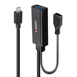 EAN 4002888433440 - Lindy 43344 hub de interfaz USB 3.2 Gen 1 (3.1 Gen 1) Type-C 5000 Mbit/s Negro imagen 1