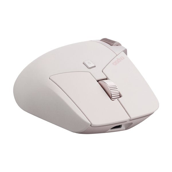 Mouse Rapoo Wireless Y Bluetooth Mt760l 2.4g Ghz Bt 4.0 10 Botones 4000 Ppp Carga Inalambrica