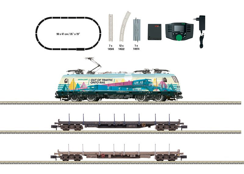 Trix 11165 N Startpackung Güterzug Der Railpool Ag