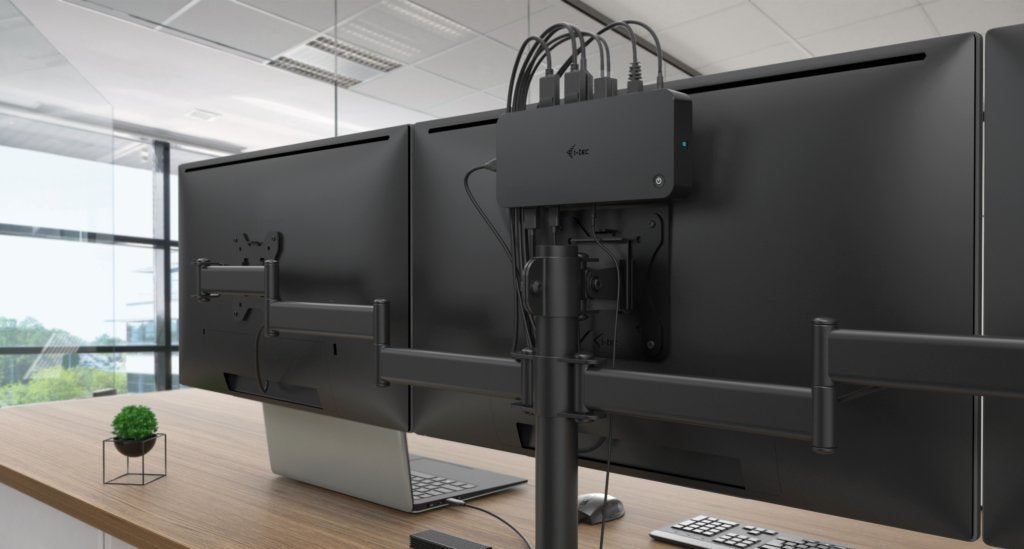 Puerto Replicador Usb-C I-Tec 3xhdmi + 2xdp + Rj45 + 2xusb 3.0 + Usb 3.1 + 2xusb-C + Jack