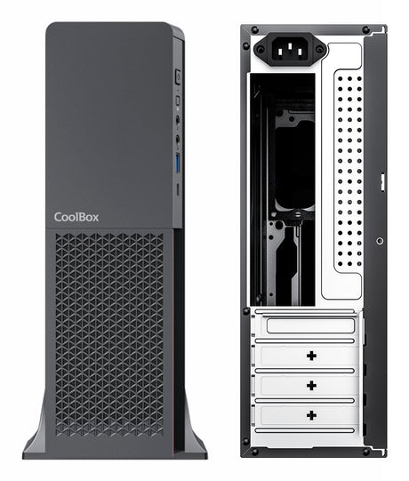 EAN 8436624420627 - CoolBox COO-PCT313-1 carcasa de ordenador Micro Torre Negro imagen 3