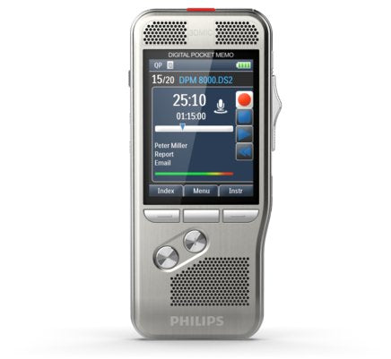 Philips Pocket Memo - Grabadora De Dictado Con Tecnología 3d Mic