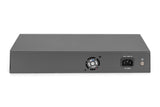 EAN 4016032485049 - Digitus DN-95356 switch Gigabit Ethernet (10/100/1000) Energía sobre Ethernet (PoE) 1U Negro imagen 4
