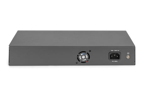 EAN 4016032485049 - Digitus DN-95356 switch Gigabit Ethernet (10/100/1000) Energía sobre Ethernet (PoE) 1U Negro imagen 4