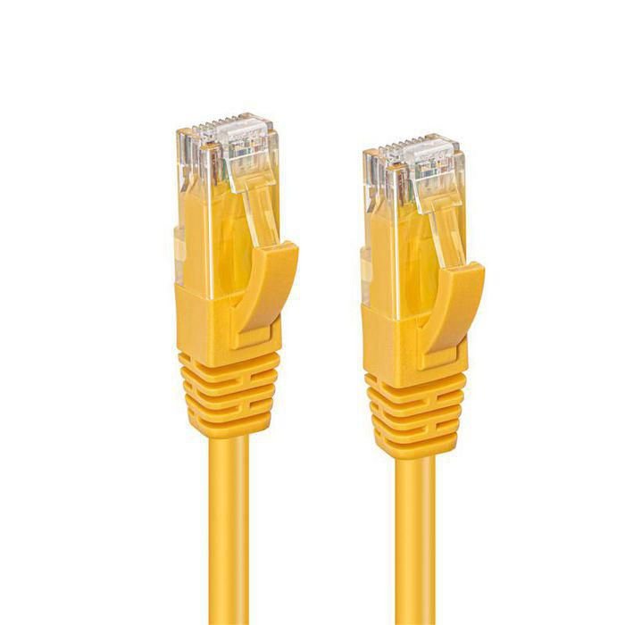 EAN 5704327537380 - Microconnect UTP510Y cable de red Amarillo 10 m Cat5e U/UTP (UTP) imagen 2