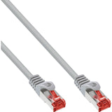 30 Piezas Bulk-Pack Inline Patch Cable, S/Ftp (Pimf), Cat.6, 250mhz, Pvc, Cca, Gris, 3m