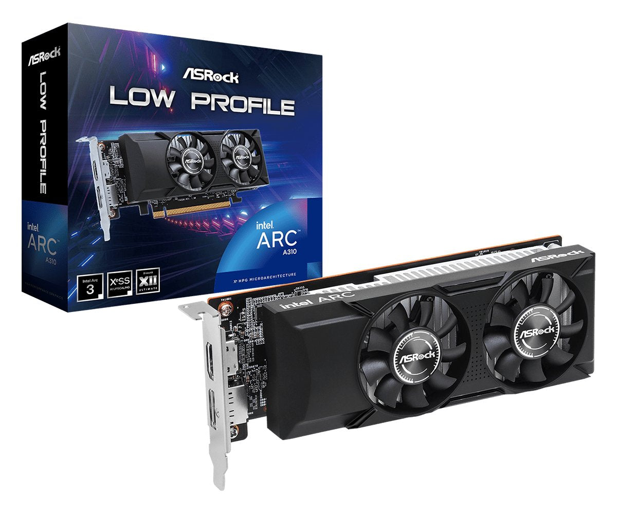 EAN 4710483943867 - Asrock Intel Arc A310 Low Profile 4GB GDDR6 imagen 1