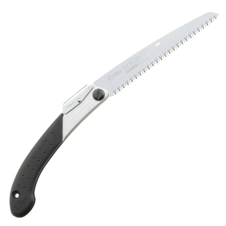 EAN 4903585119210 - Silky Super Accel Serrucho plegable de corte por tracción 21 cm Negro, Gris imagen 1