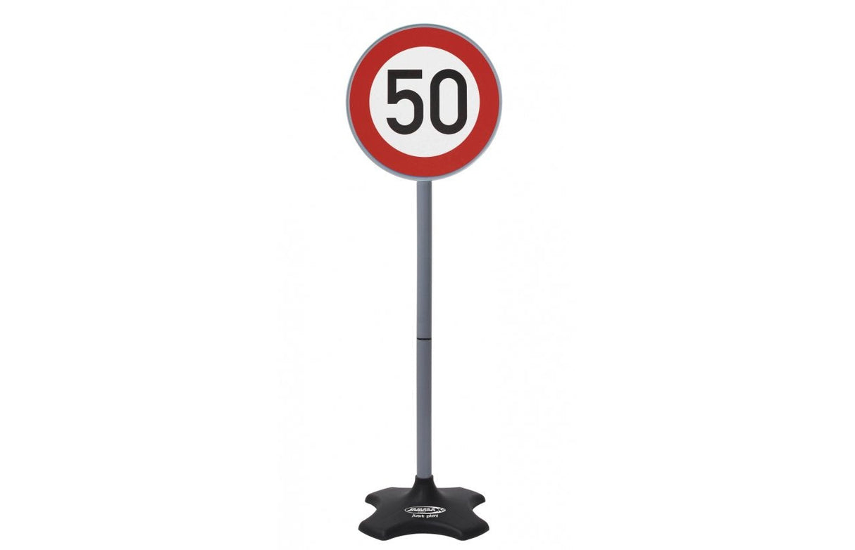 Jamara 460257 Accesorio Para Juguete De Montarse Juego De Señales De Tráfico De Juguete, Señal De Tráfico Juego De Señales De Tráfico De Juguete, 3 Año(S), De Plástico, Negro, Azul, Gris, Rojo, Blanco, Amarillo