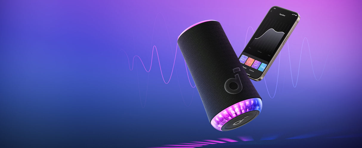 Altavoz Soundcore Glow  Portátil Bt, Negro