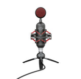 Micrófono Trust Gaming Gxt 244 Buzz Usb Streaming Grabación Cardioide Alta Precisión Soporte Amortiguador Trípode Cable Usb 1.8m