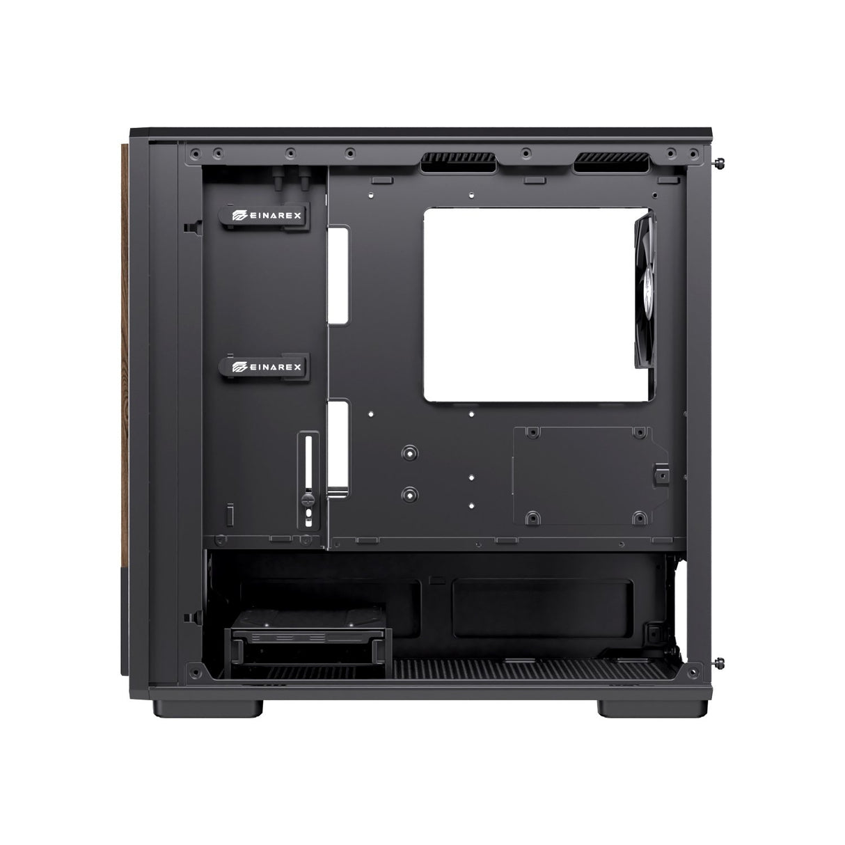 EAN 6977277363685 - Einarex EXCS-PM-400C-B carcasa de ordenador Midi Tower Negro imagen 11