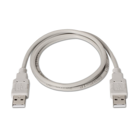 EAN 8436574700206 - AISENS A101-0021 cable USB USB 2.0 1 m USB A Beige imagen 2