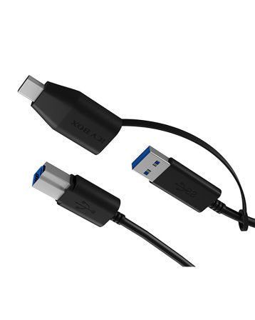 EAN 4250078171423 - ICY BOX IB-CB032 cable USB USB 3.2 Gen 1 (3.1 Gen 1) 1 m USB B USB A Negro imagen 2